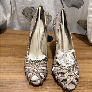 Nine West  Peep-Toe Heels